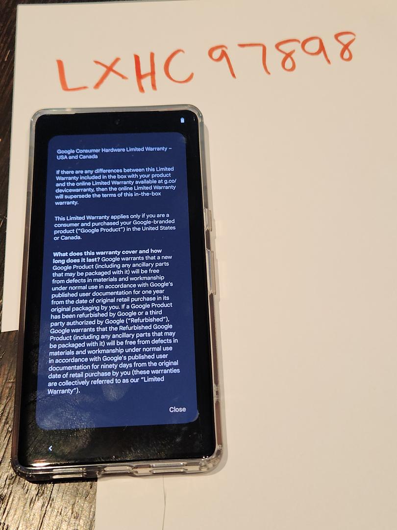 Google Pixel 7 Pro, color Snow