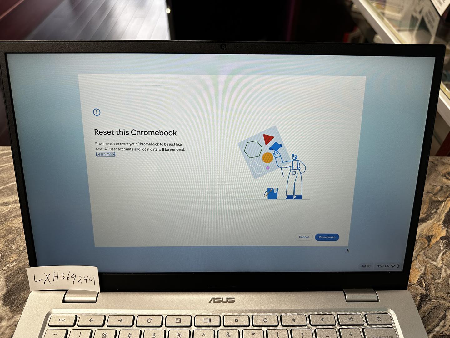 ASUS Chromebook C425, color