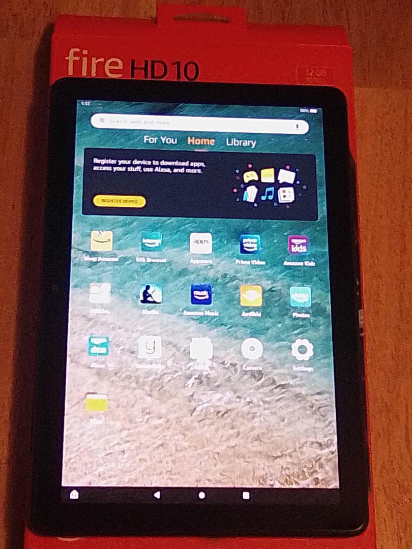 Amazon Fire HD 10 2021, color Black