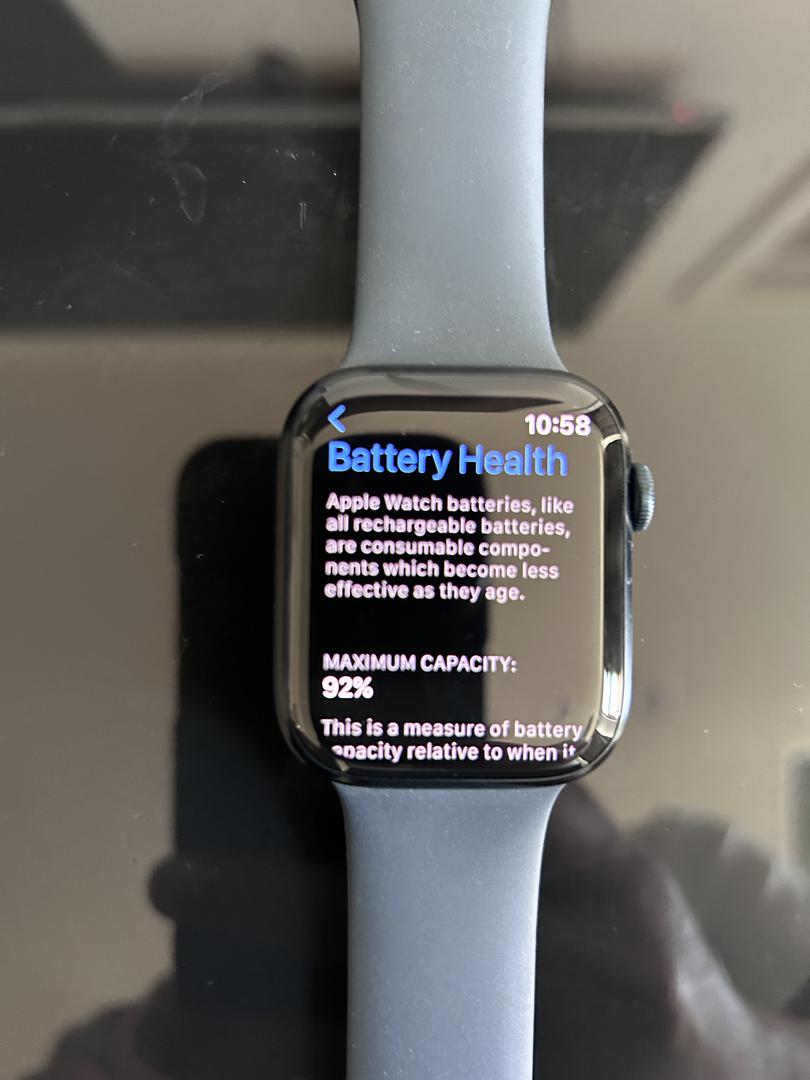 Apple Watch Series 7 45mm, color Midnight