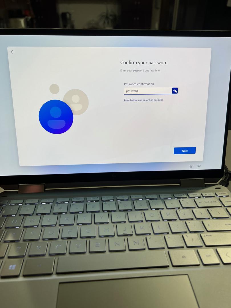 HP Spectre Laptop, color
