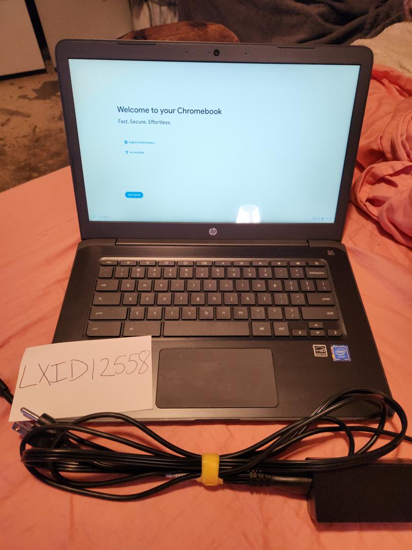 HP Chromebook 14, color Gray
