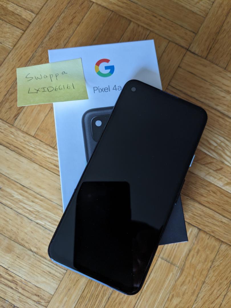 Google Pixel 4a, color Black