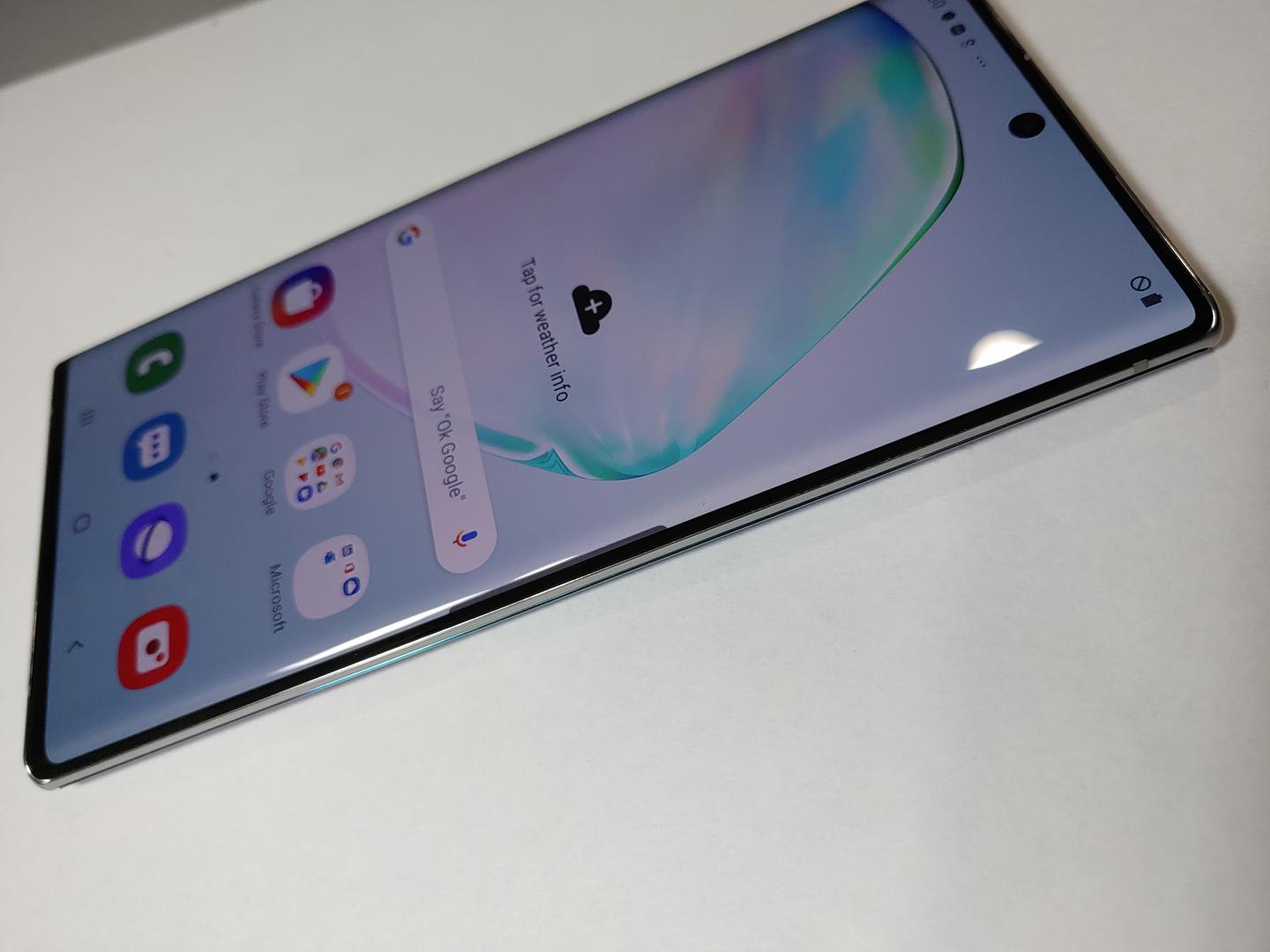 Samsung Galaxy Note 10 Plus, color Aura Glow
