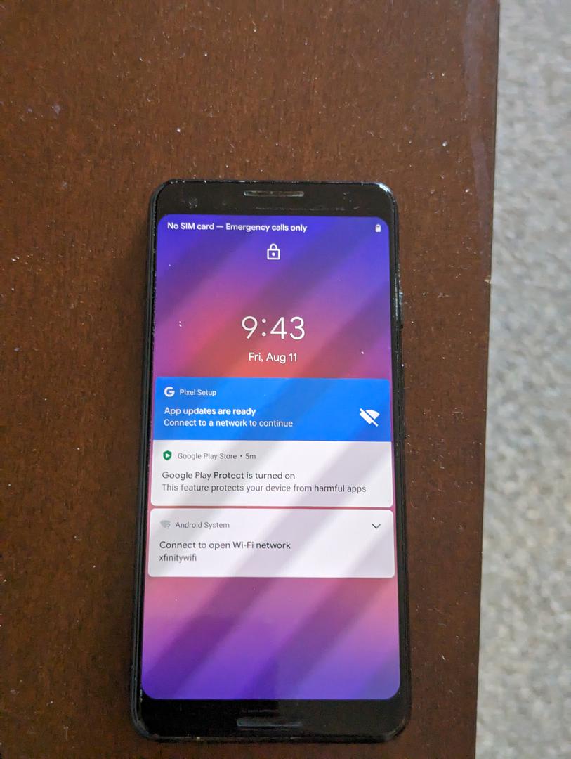 Google Pixel 3, color Black