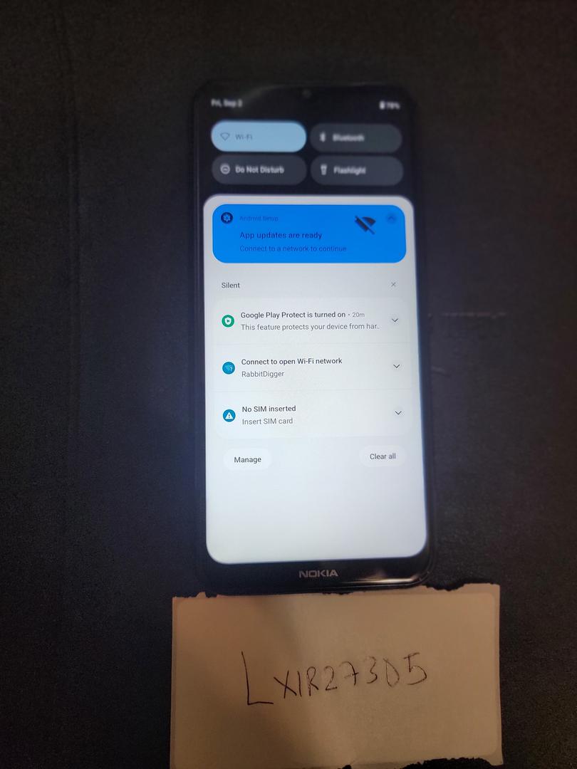 Nokia G100, color Blue