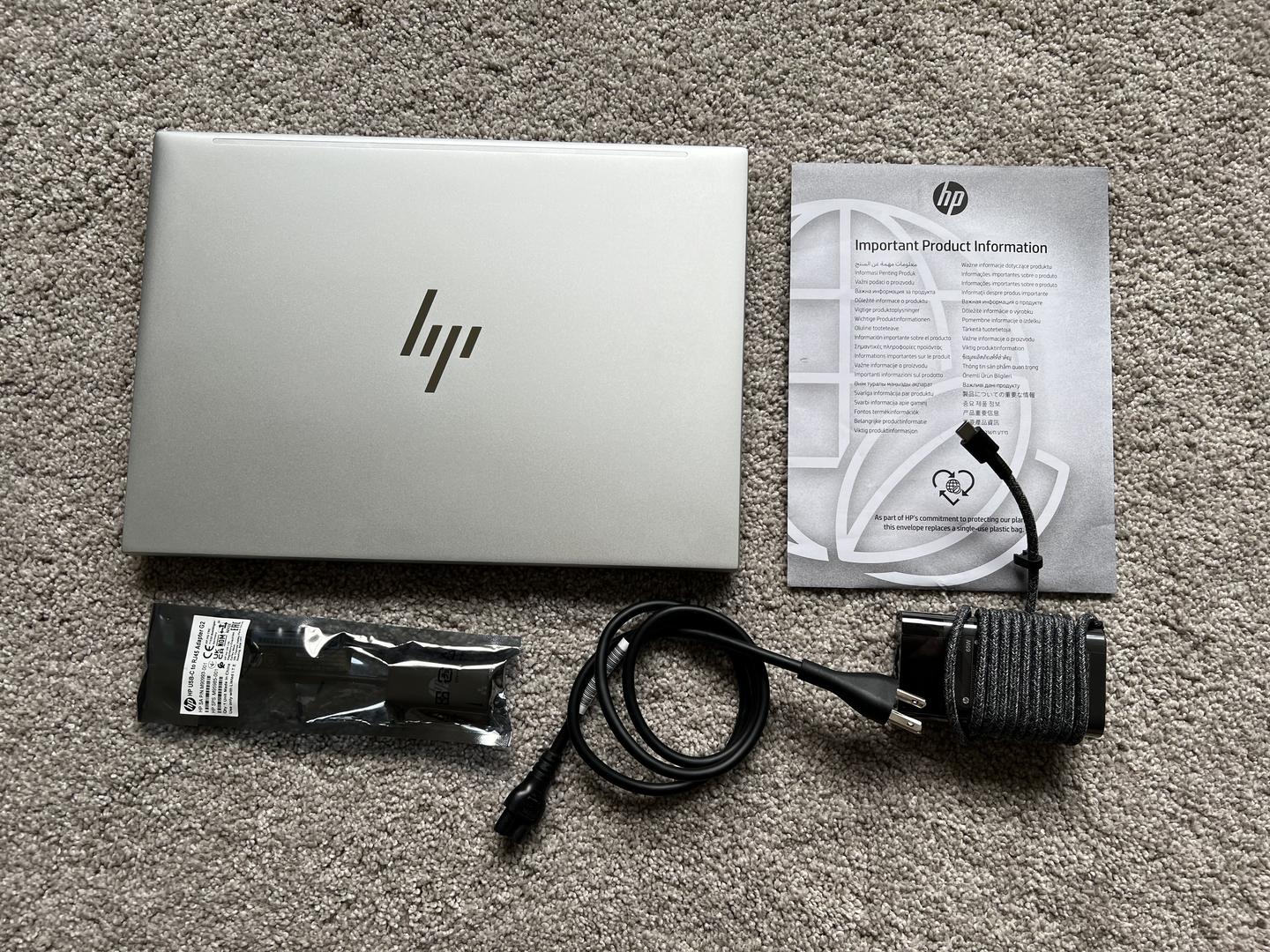 HP EliteBook Laptop, color