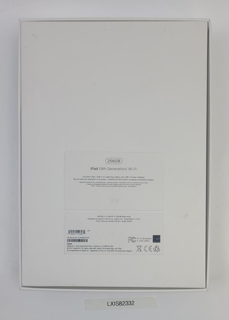 Apple iPad 9th Gen, color Gray