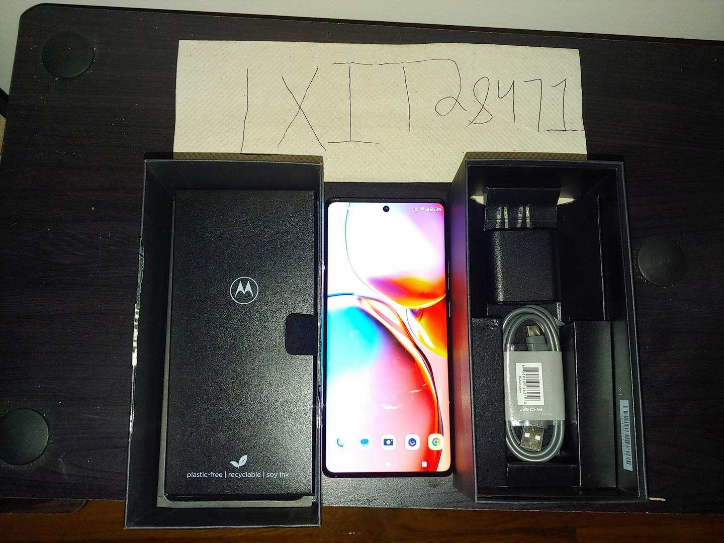 Motorola Edge Plus (2023), color Black