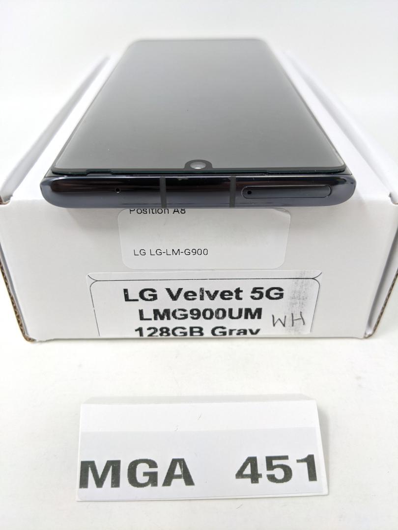 LG Velvet 5G, color Gray