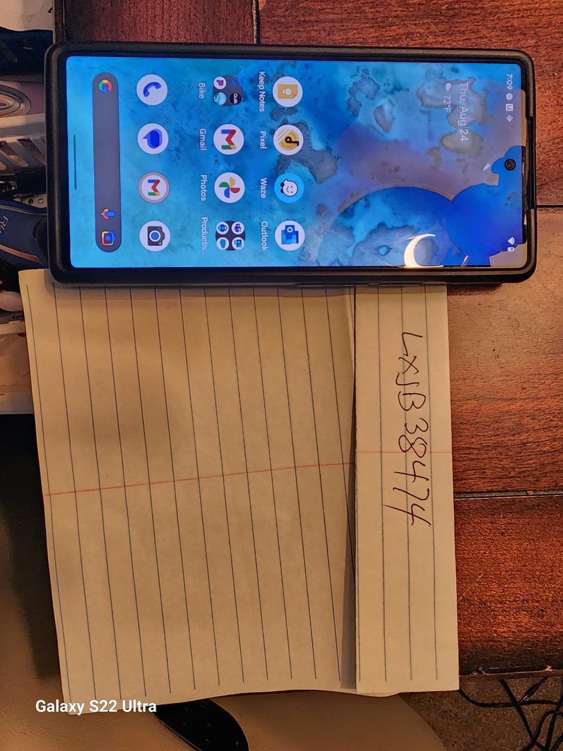 Google Pixel 6, color Black