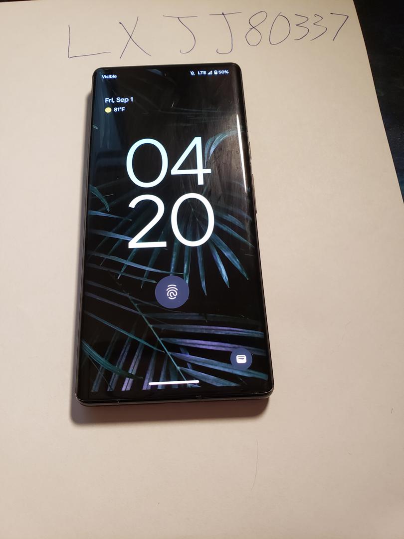 Google Pixel 6 Pro, color Black