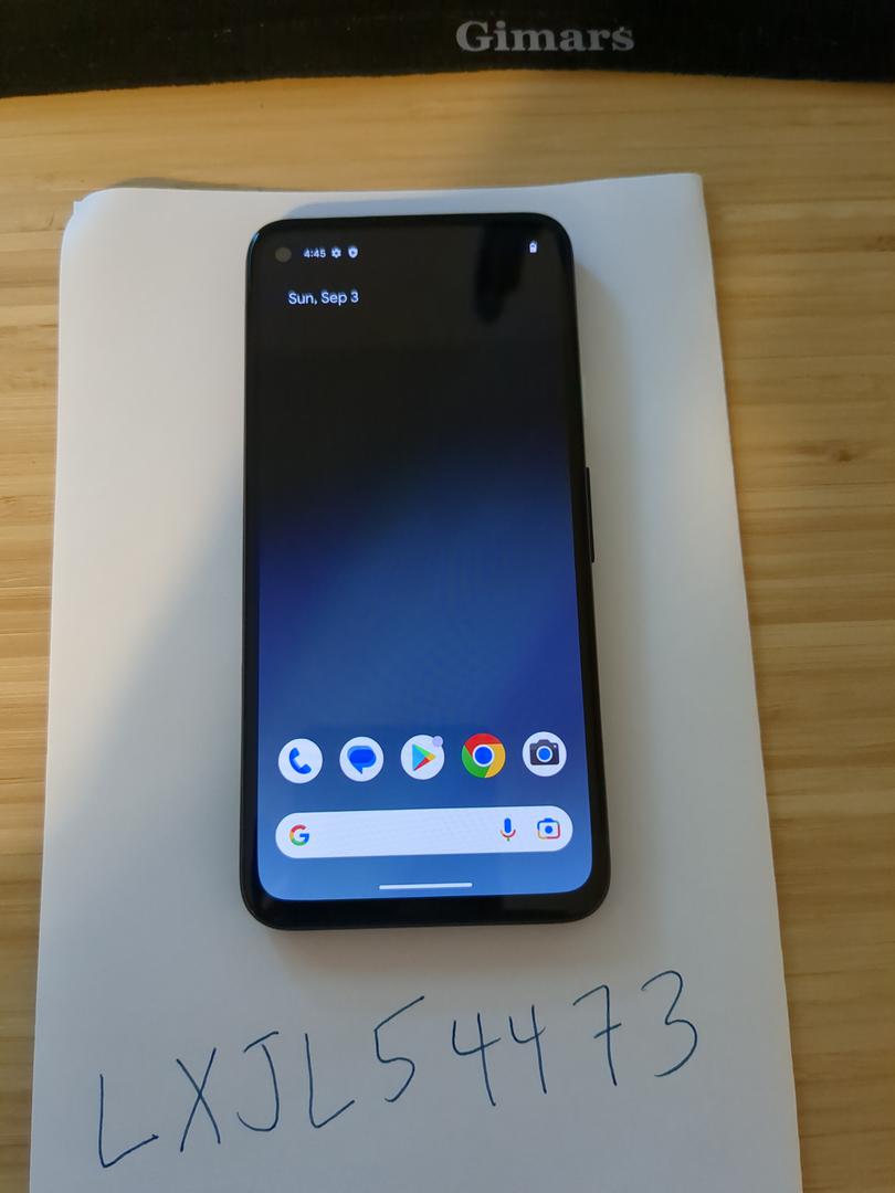 Google Pixel 4a, color Black