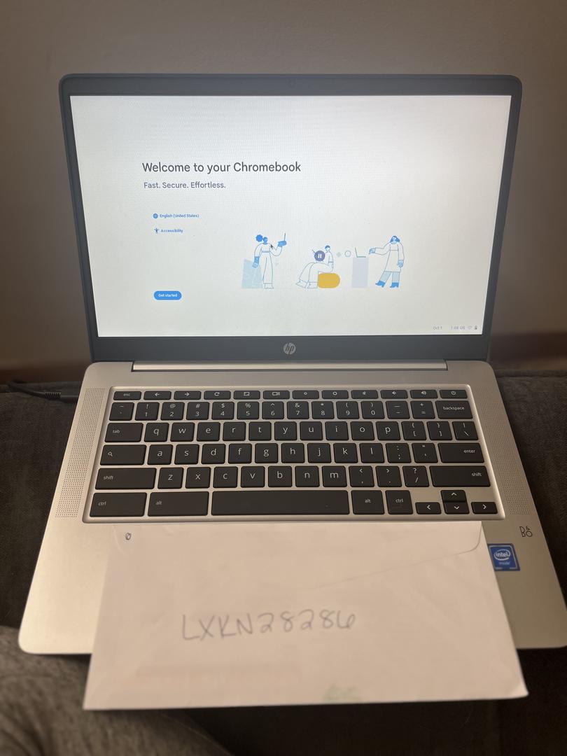 HP Chromebook 14, color Blue