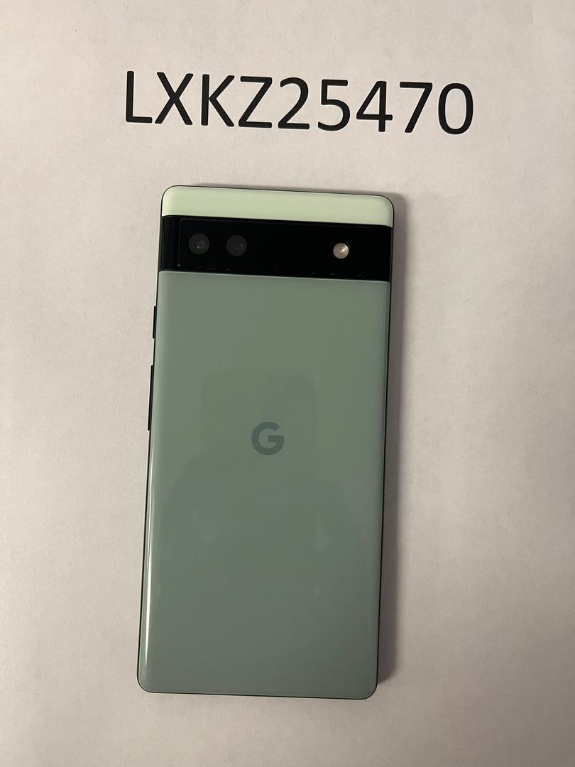 Google Pixel 6a, color Sage