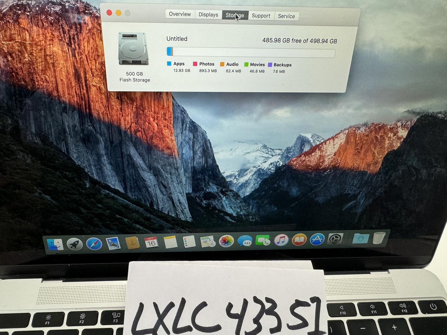 Apple MacBook Retina 12インチ 2016 MacBook Retina 12-inch (2016) - Core m5 - 8GB - SSD 512GB