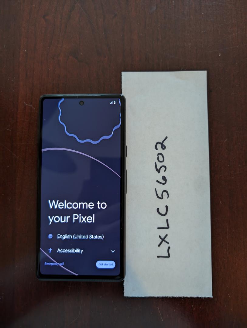 Google Pixel 7a, color Charcoal