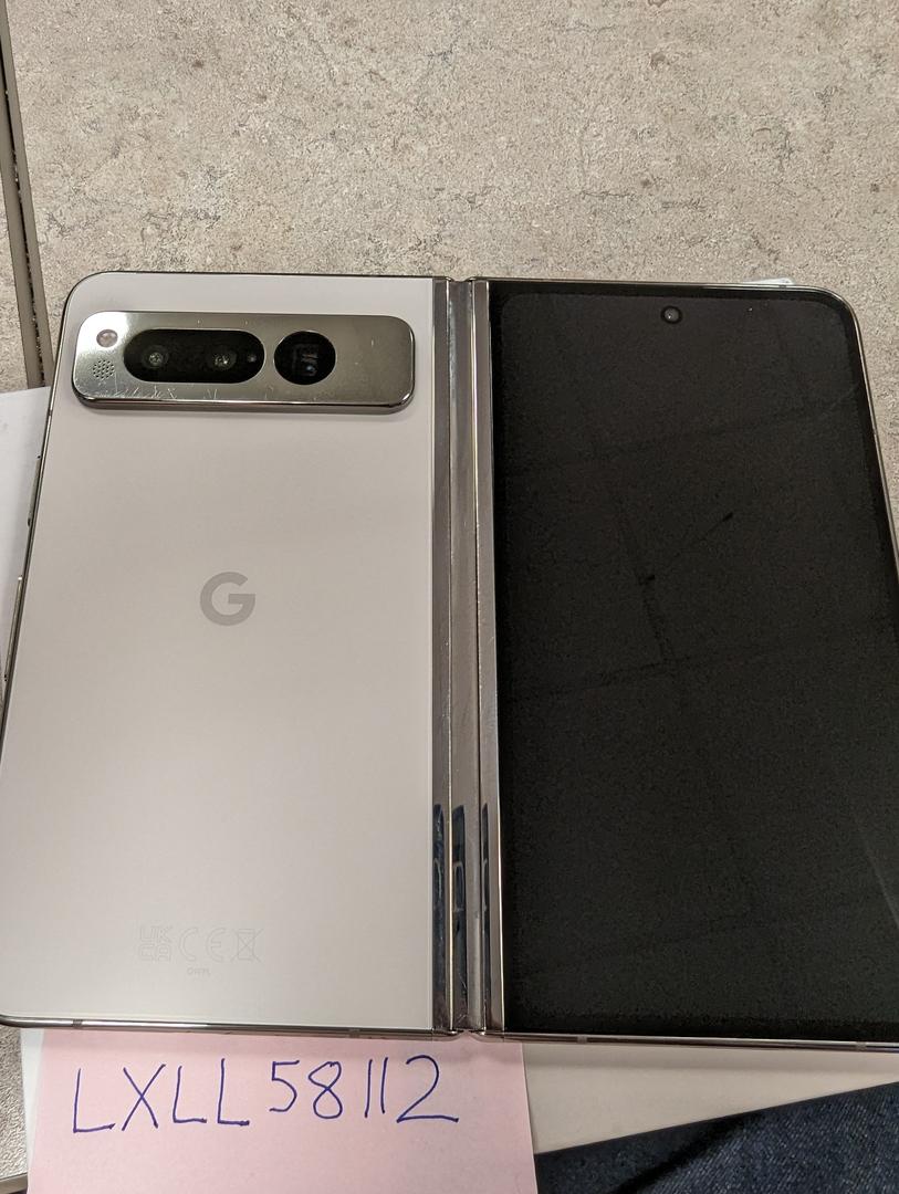 Google Pixel Fold Unlocked, Porcelain, 256GB, 12GB, G9FPL LXLL58112