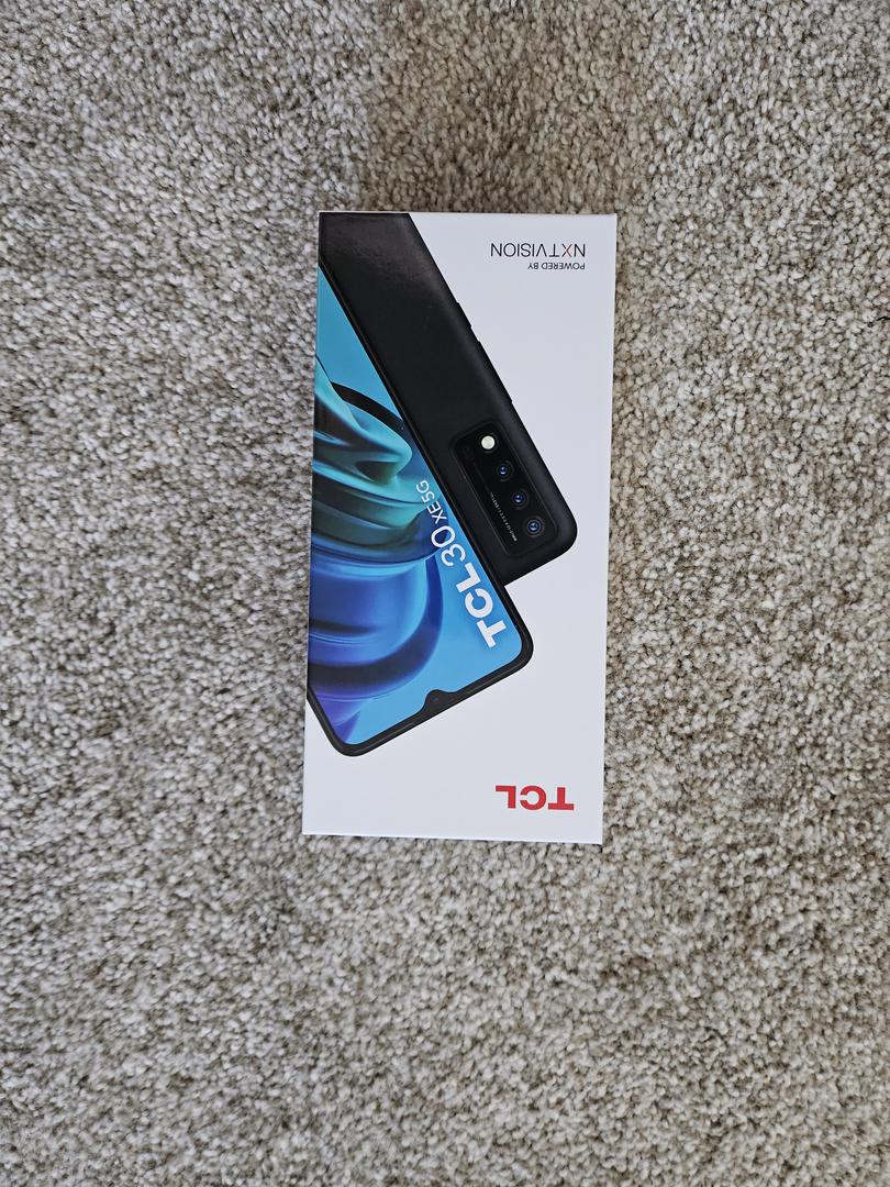 TCL 30 XE 5G, color Black