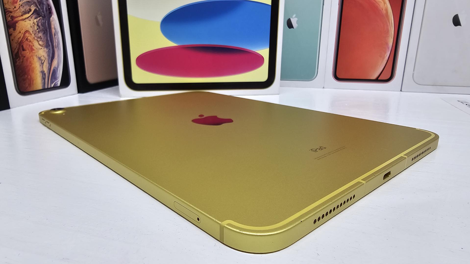iPadアクセサリー Apple iPad 10 64GB GOLD iPad Wi-Fi + Cellular 64GB - イエロー（第10世代）[整備済製品