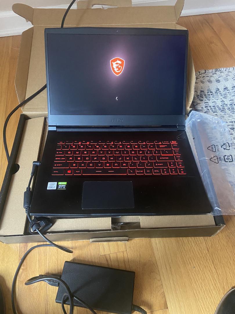 MSI Laptop, color