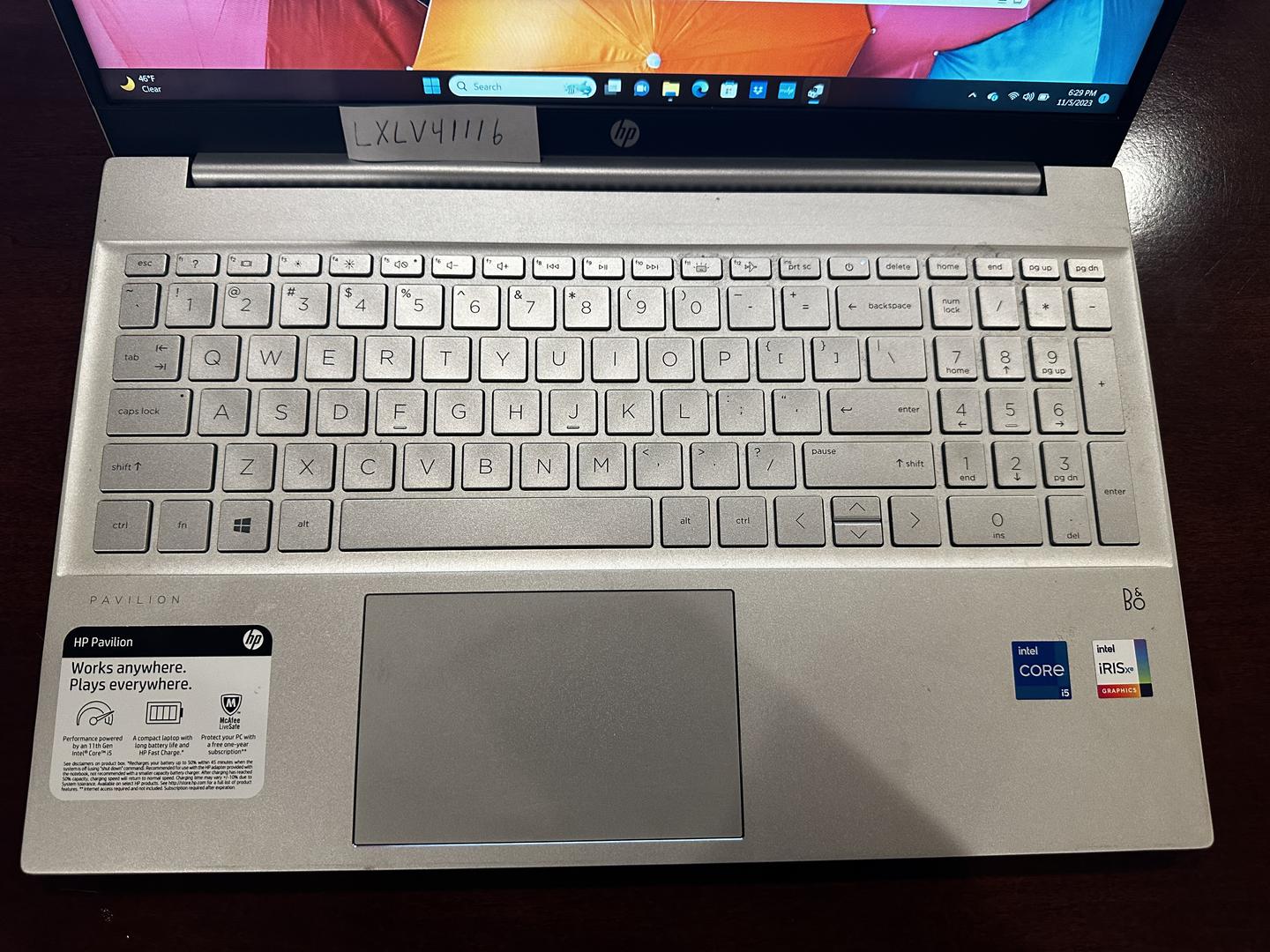 HP Pavilion Laptop, color