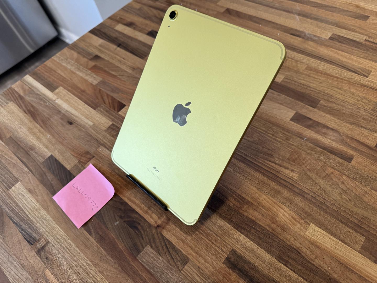 Apple iPad 10th Gen Unlocked, Yellow, 64GB, A2757 LXLW19772 Swappa
