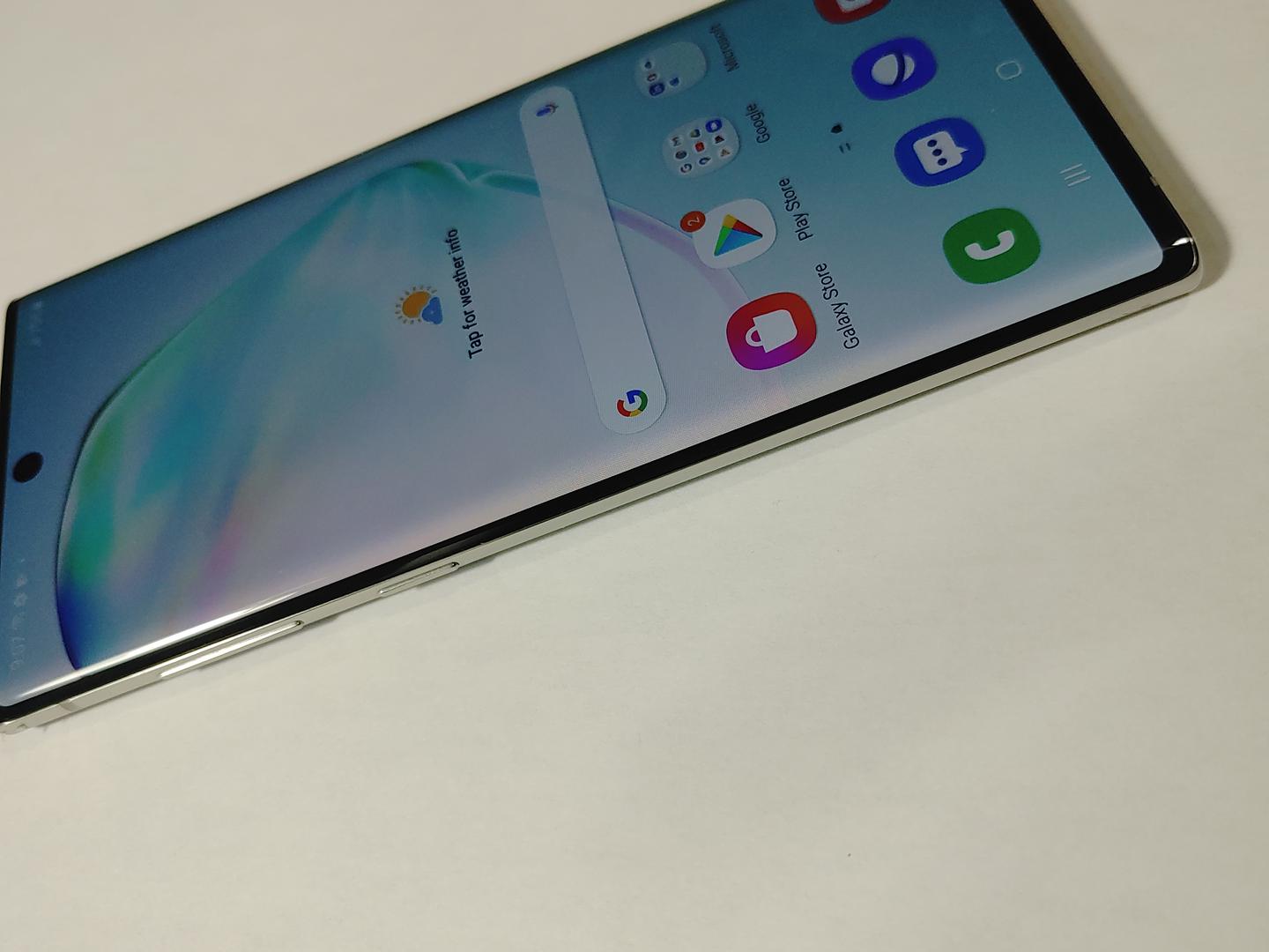 Samsung Galaxy Note 10, color Aura Glow