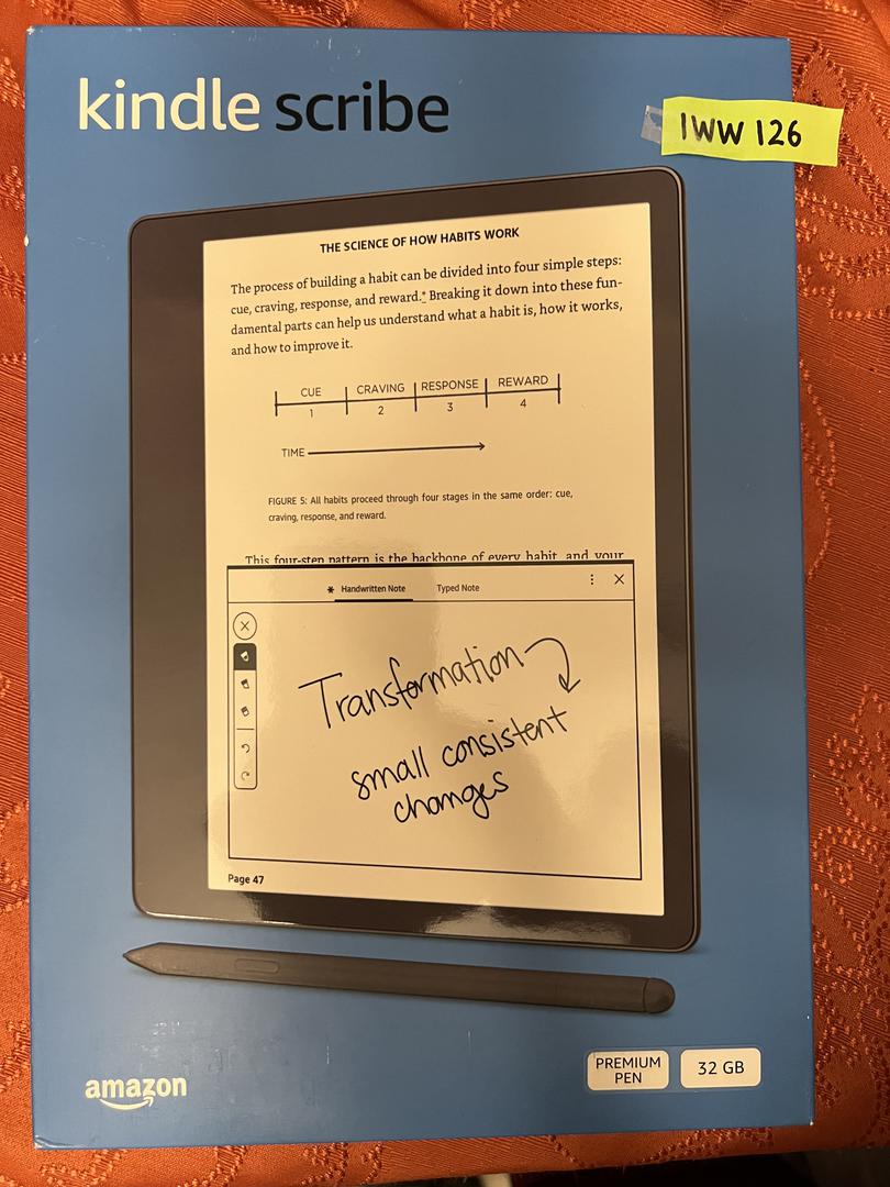 Amazon Kindle Scribe 10.2", color