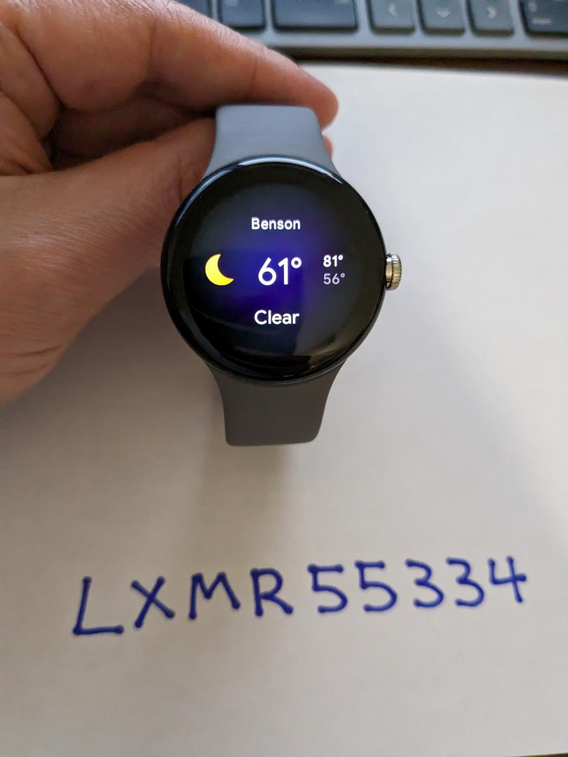 Google Pixel Watch, color Silver