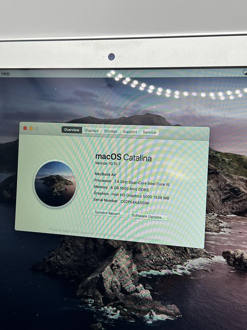 MacBook Air 2014 - 13", color Silver