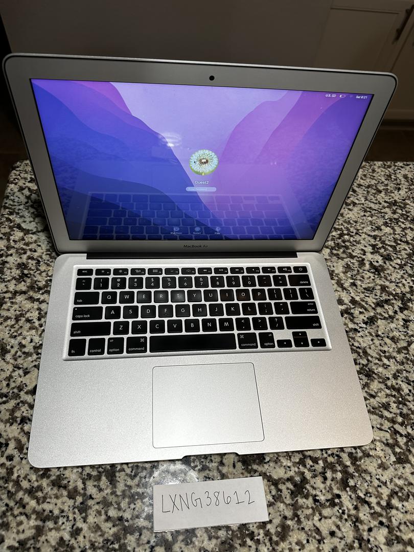 MacBook Air 2017 - 13", color Silver