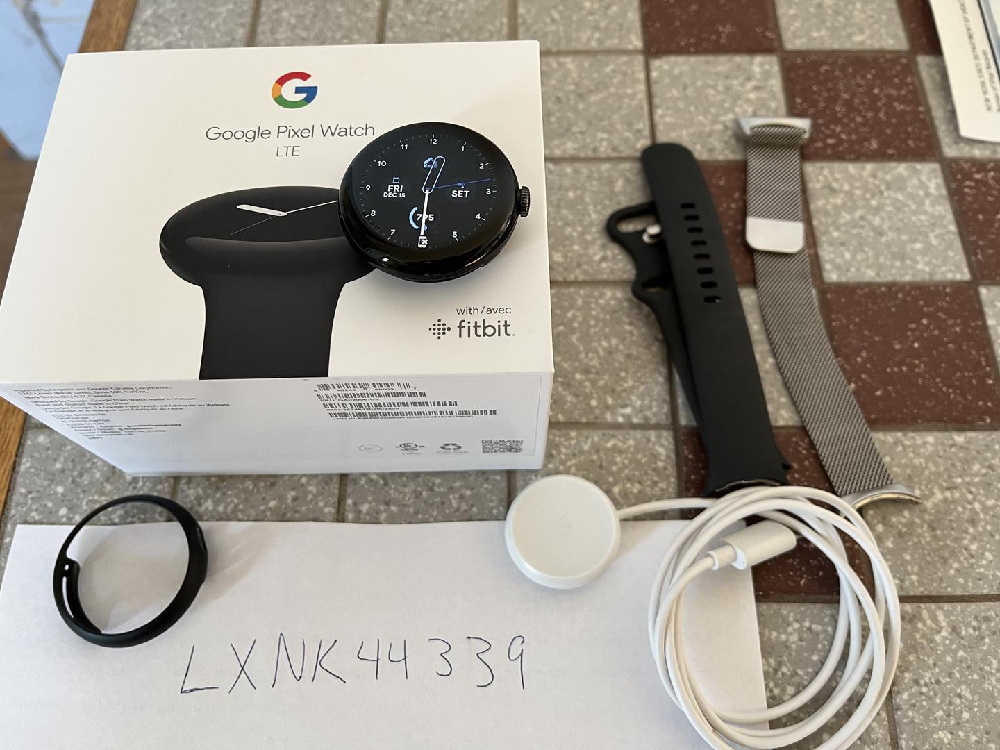 Google Pixel Watch, color Black
