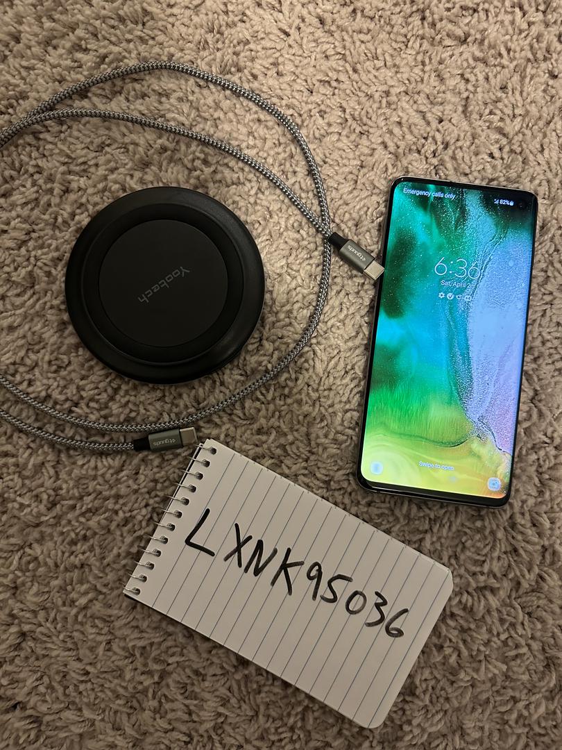Samsung Galaxy S10, color Blue