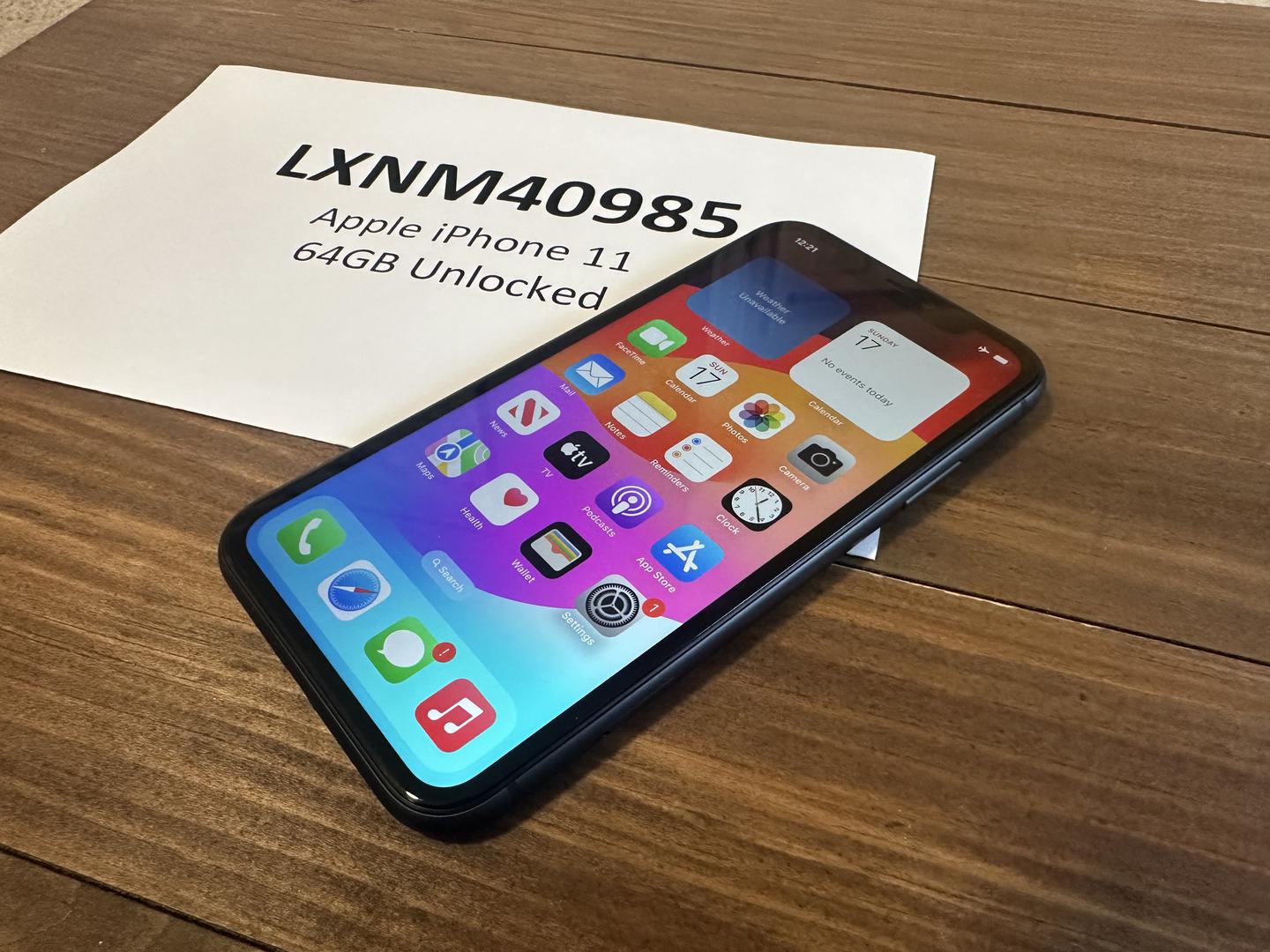 Apple iPhone 11, color Black