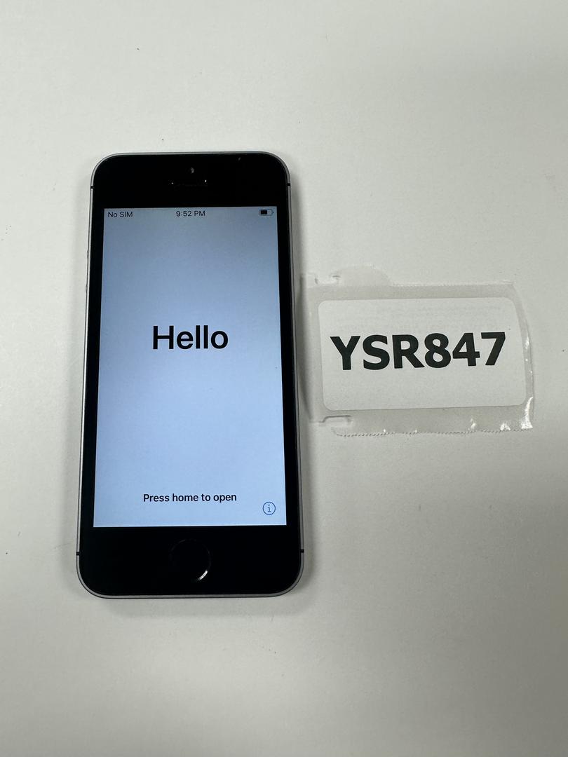 Apple iPhone SE 1st Gen 2016, color Grey