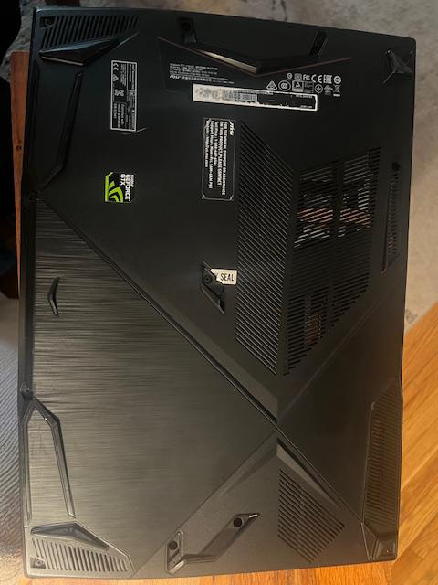 MSI Laptop, color