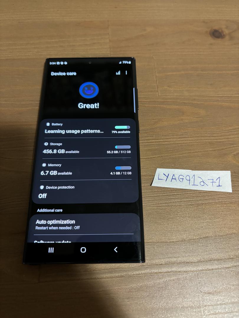 Samsung Galaxy S23 Ultra, color Black
