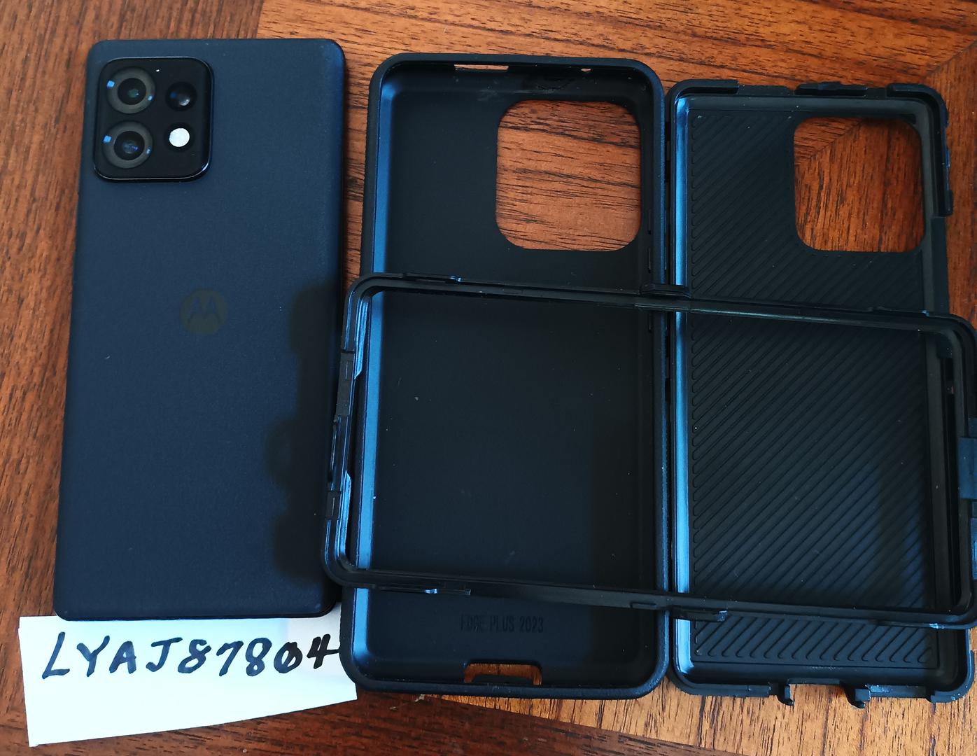 Motorola Edge Plus (2023), color Black