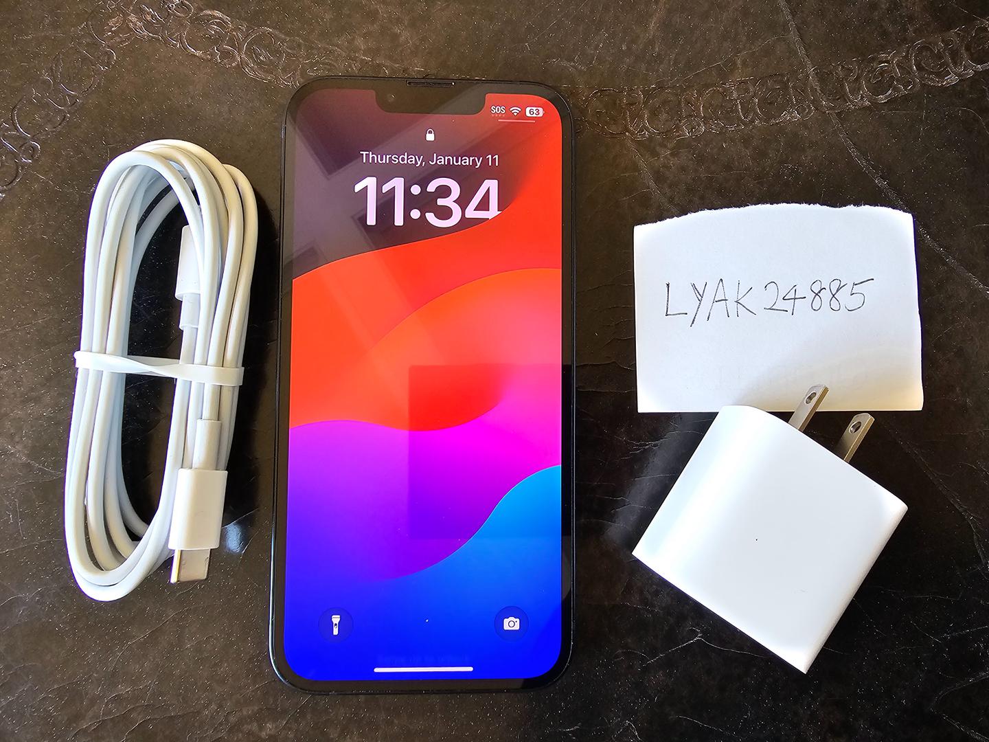 Apple iPhone 13 - Unlocked, Midnight, 128GB, A2482