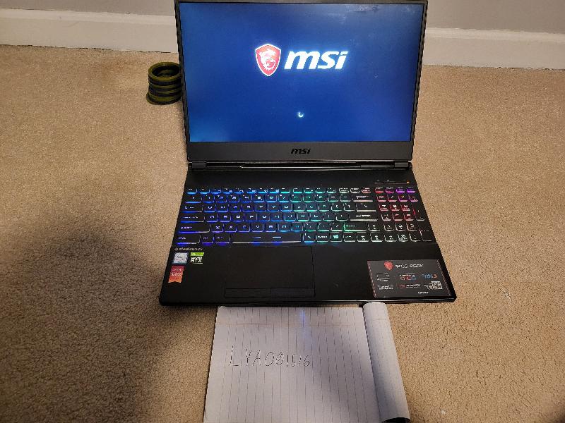 MSI Laptop, color