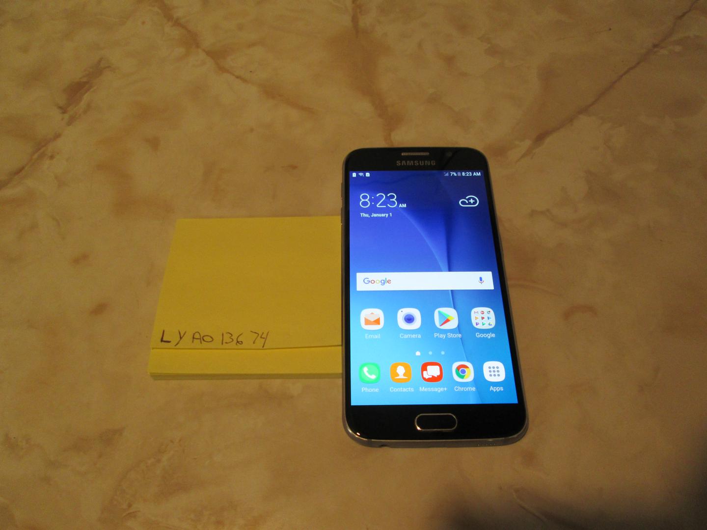 Samsung Galaxy S6, color Black