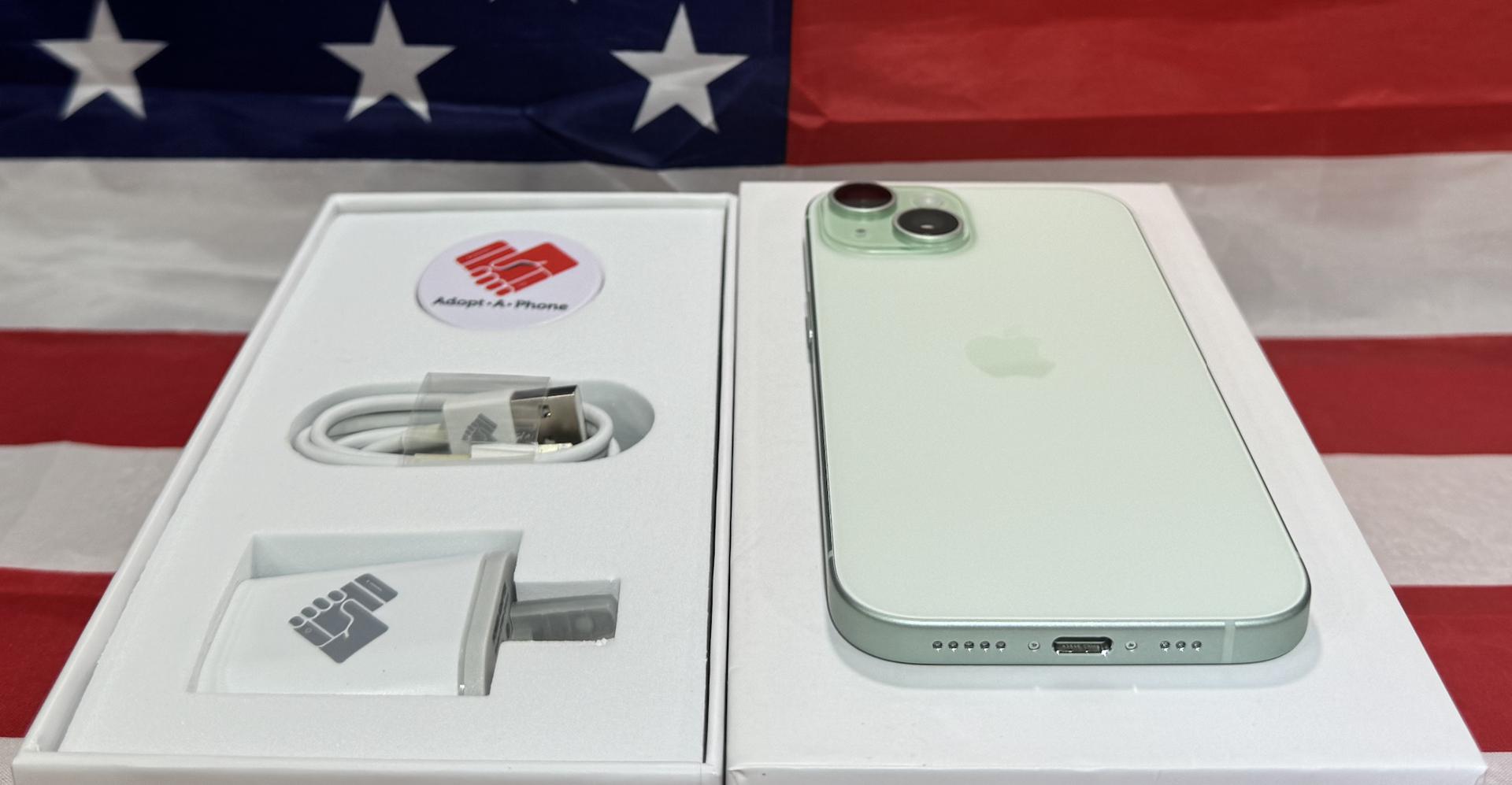 Apple iPhone 15 Spectrum, Green, 128GB, A2846 LYAW16500 Swappa