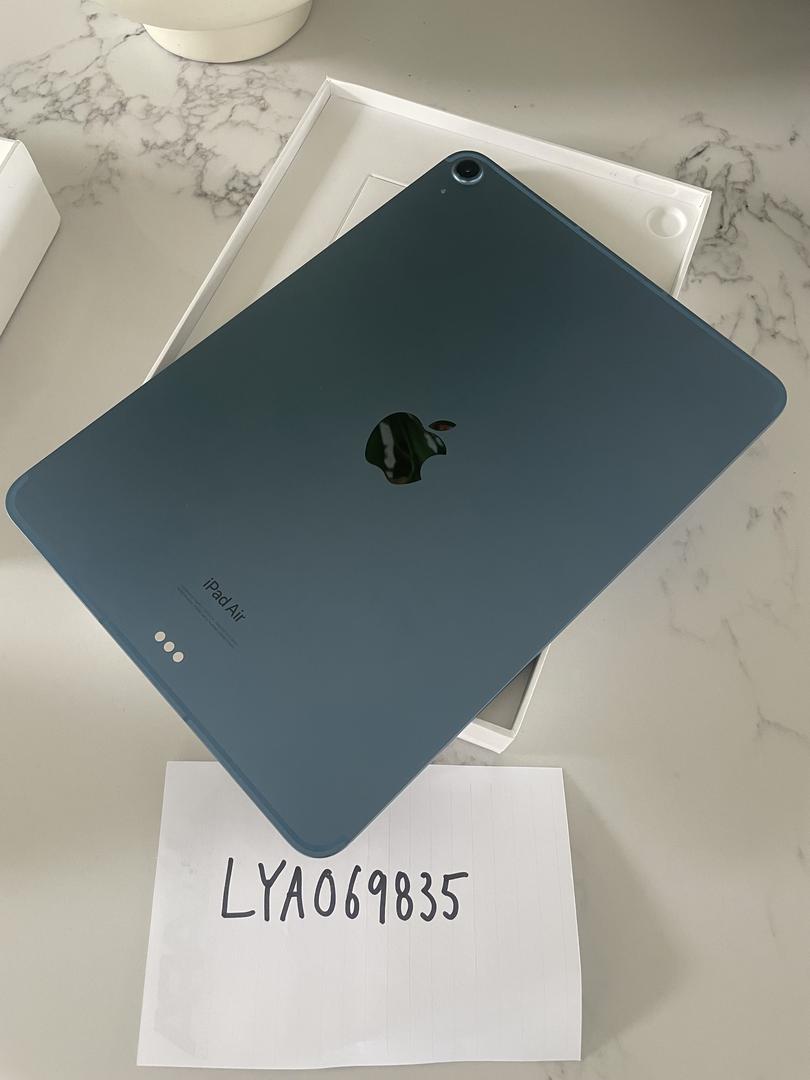 Apple iPad Air 5th Gen - Unlocked, Blue, 64GB, A2589 - LYAY95623 - Swappa