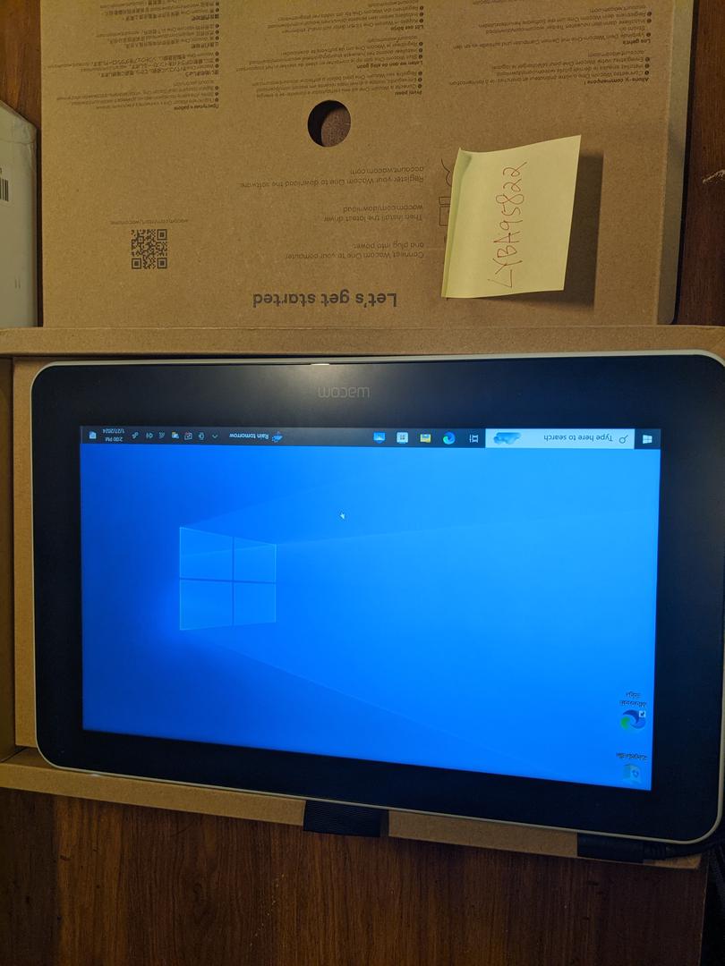 Wacom One, color