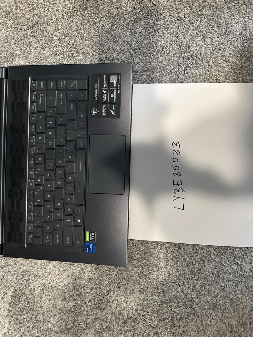 MSI Laptop, color