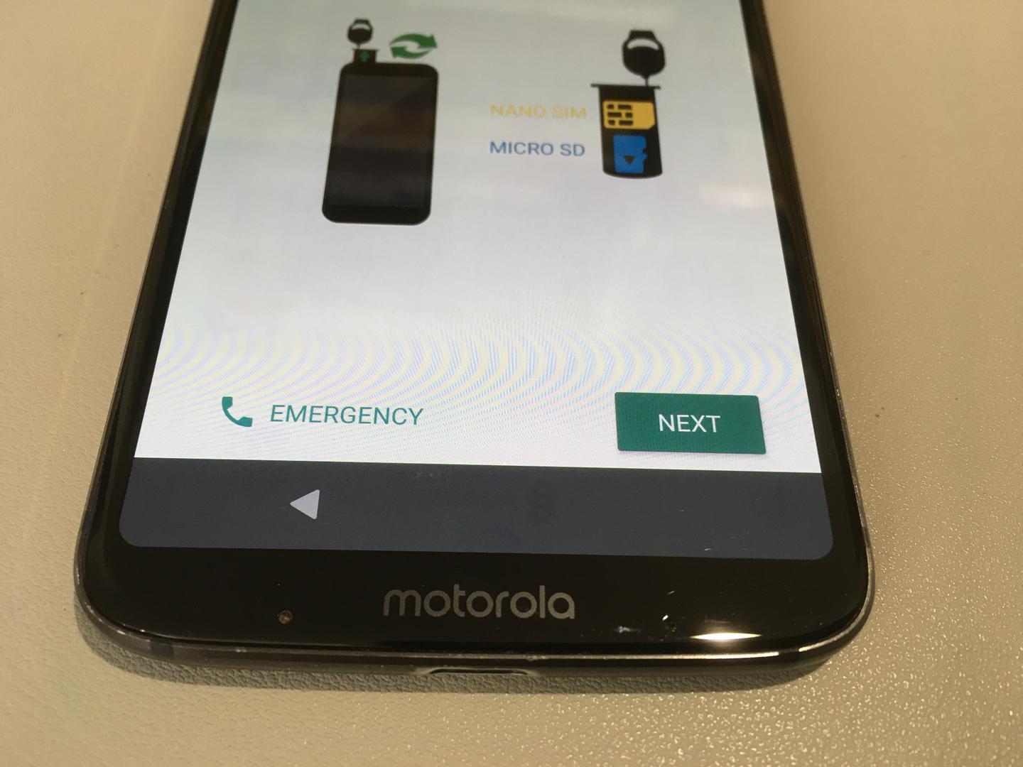 Moto Z3, color Black