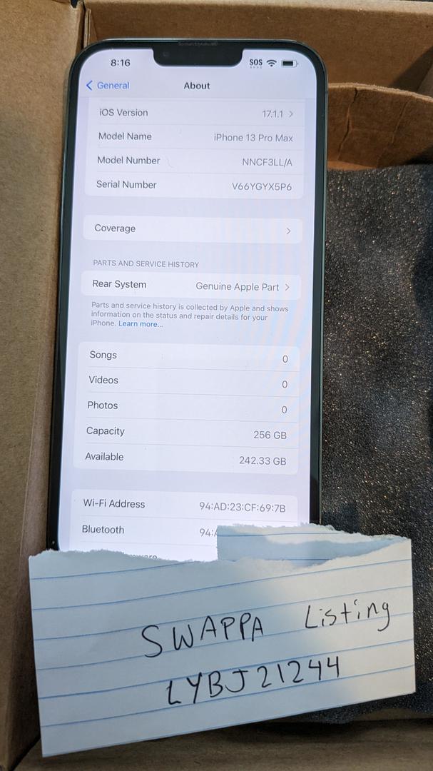 Apple iPhone 13 Pro Max, color Green