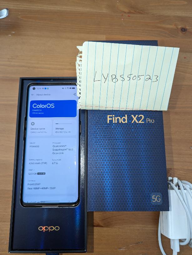 Oppo Find X2 Pro, color Orange