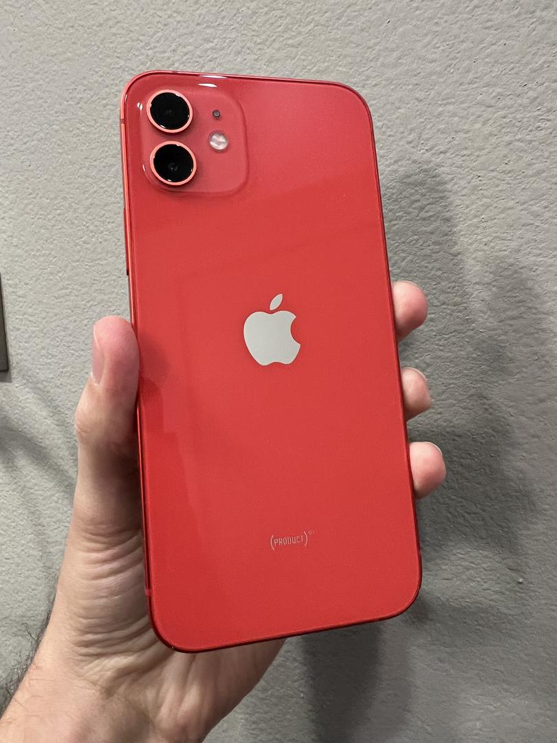 s*a様 iPhone12 Apple iPhone 12 - Unlocked, Red, 64GB, A2172 - LYBX63194 - Swappa